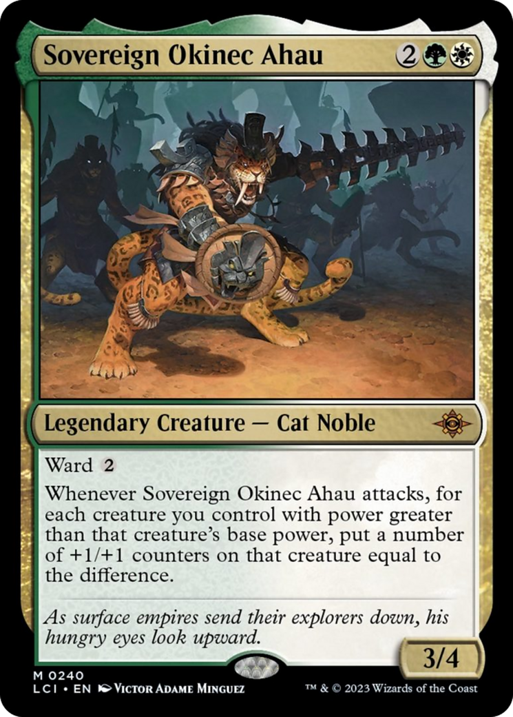 Sovereign Okinec Ahau [The Lost Caverns of Ixalan] | Golgari Games