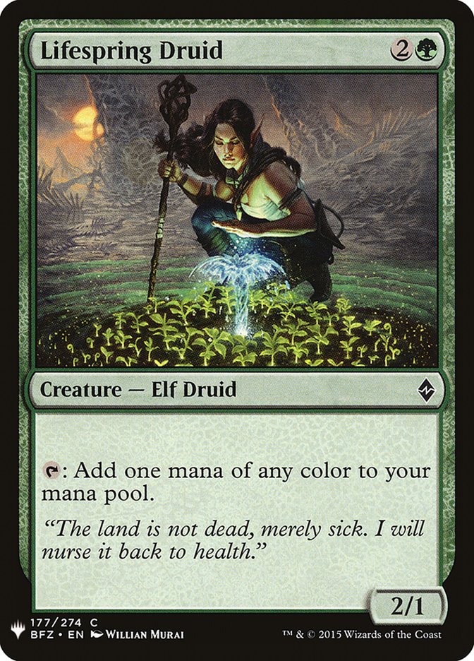 Lifespring Druid [Mystery Booster] | Local Legends