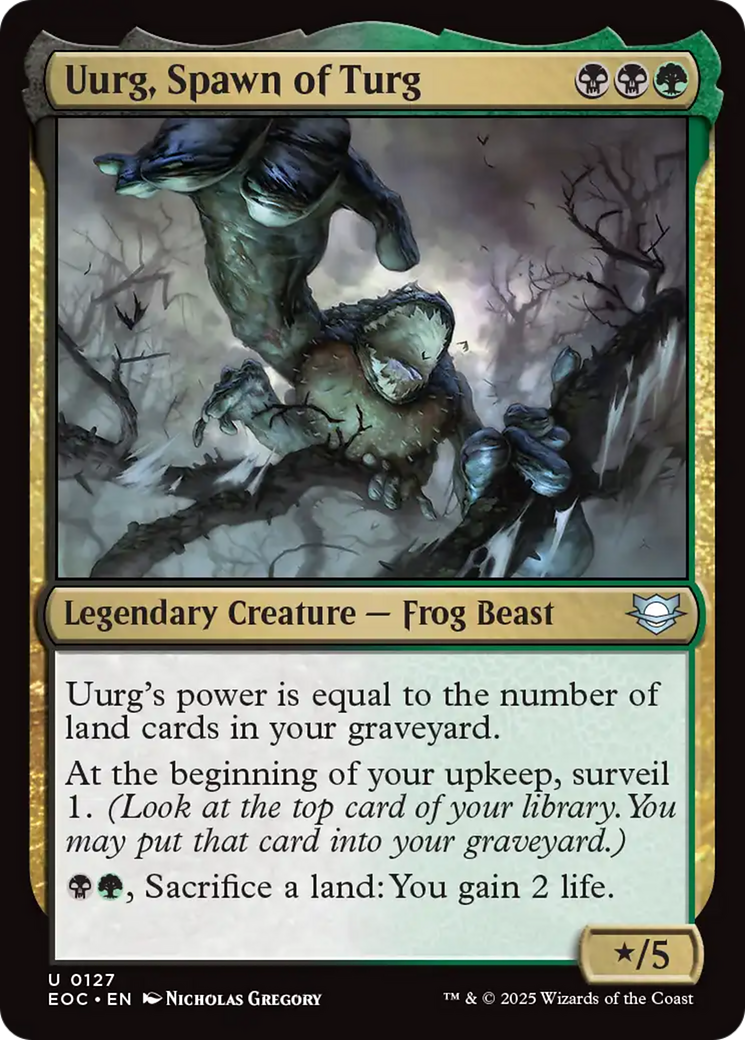Uurg, Spawn of Turg [Edge of Eternities Commander] | Local Legends