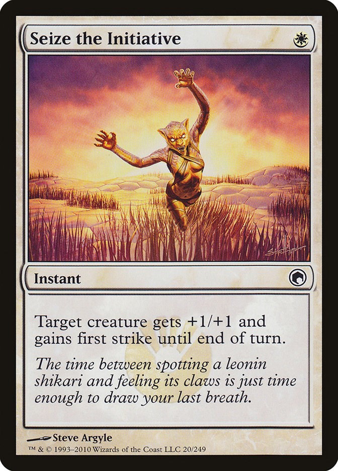 Seize the Initiative | Local Legends