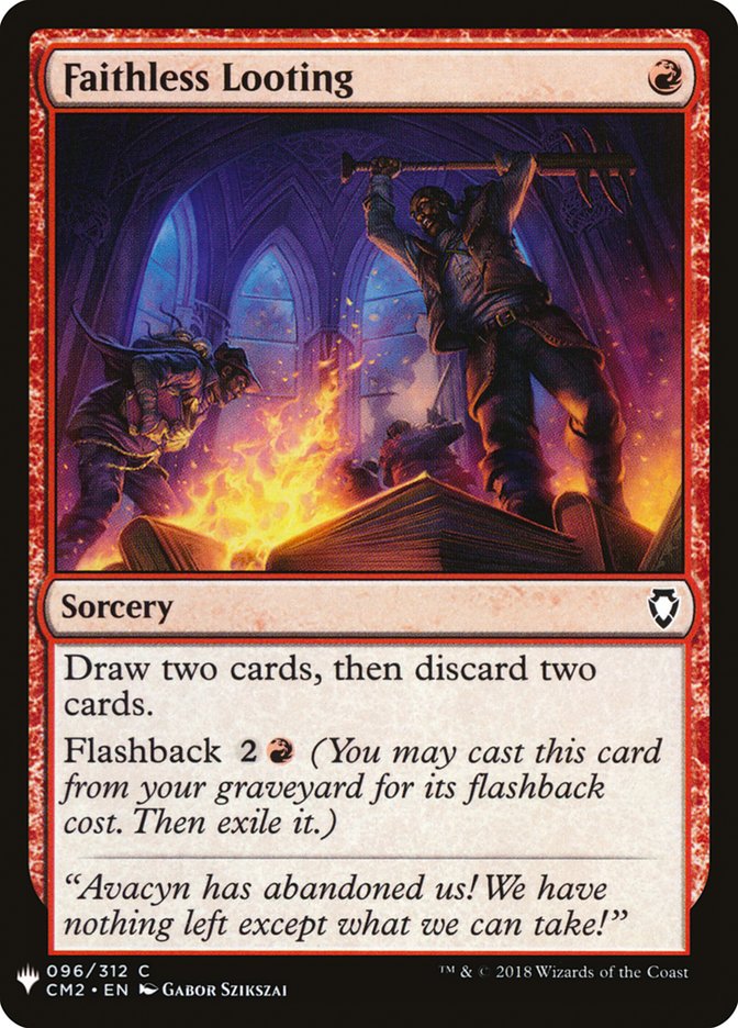 Faithless Looting [Mystery Booster] | Local Legends