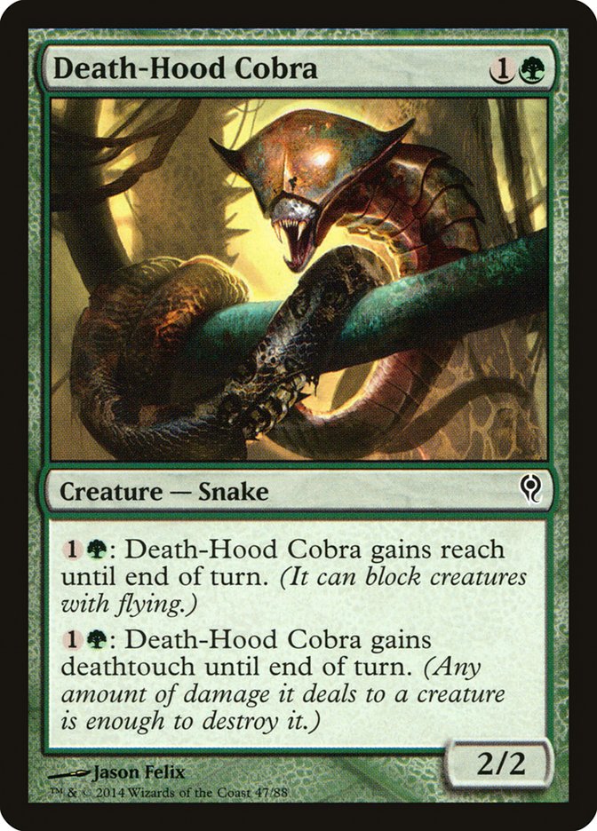 Death-Hood Cobra [Duel Decks: Jace vs. Vraska] | Local Legends