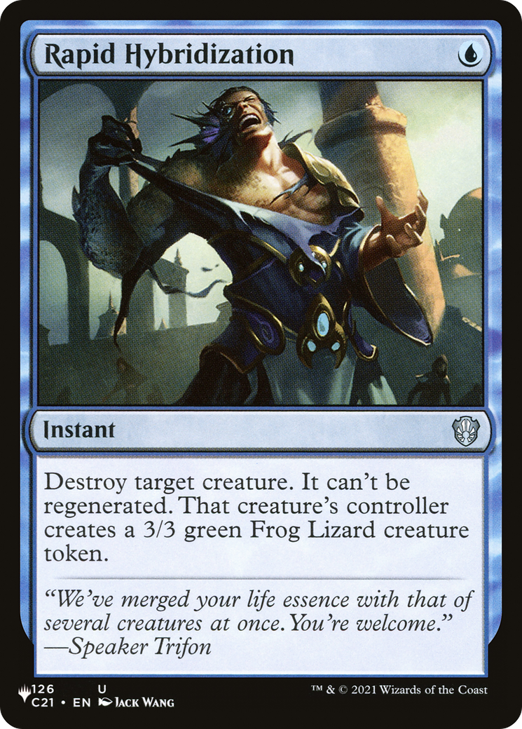 Rapid Hybridization [The List] | Local Legends