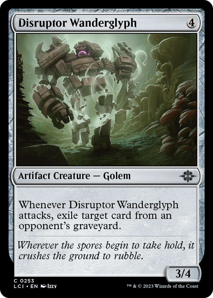 Disruptor Wanderglyph [The Lost Caverns of Ixalan] | Golgari Games