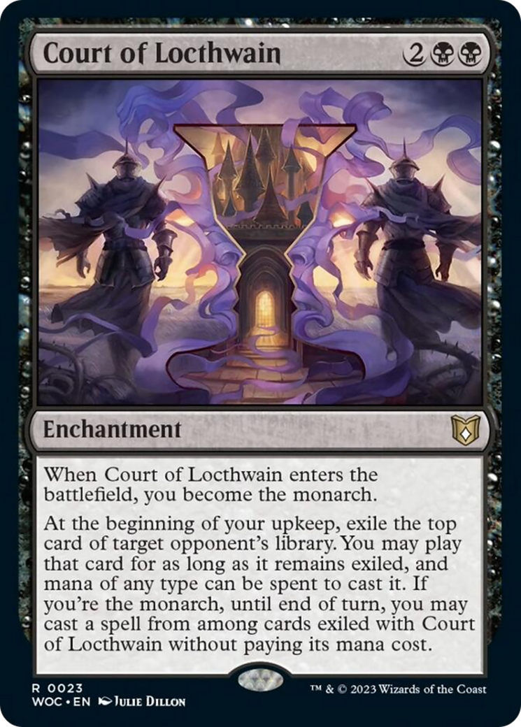 Court of Locthwain [Wilds of Eldraine Commander] | Local Legends