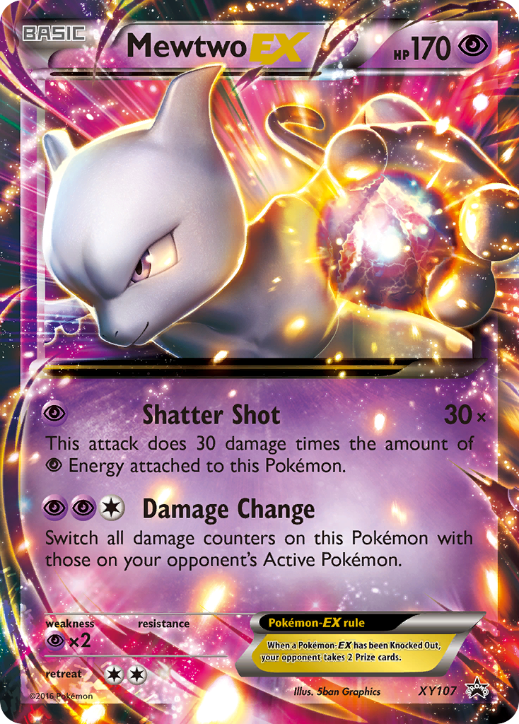 Mewtwo EX (XY107) [XY: Black Star Promos] | Golgari Games