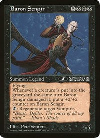 Baron Sengir (Oversized) [Oversize Cards] | Golgari Games