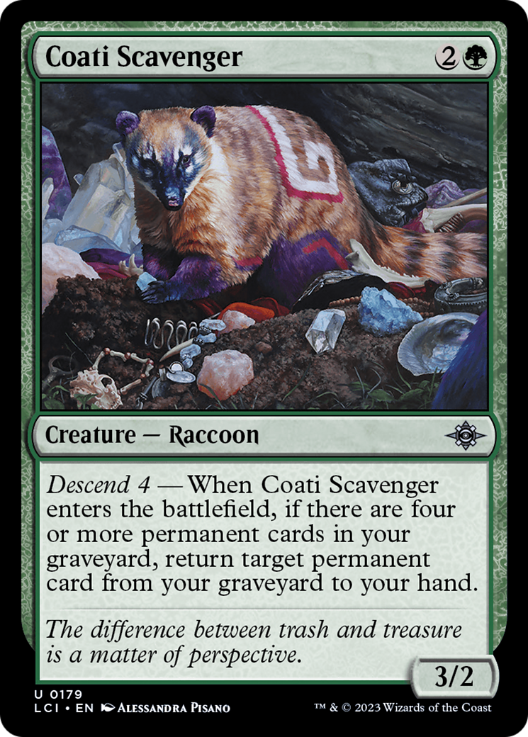 Coati Scavenger [The Lost Caverns of Ixalan] | Golgari Games