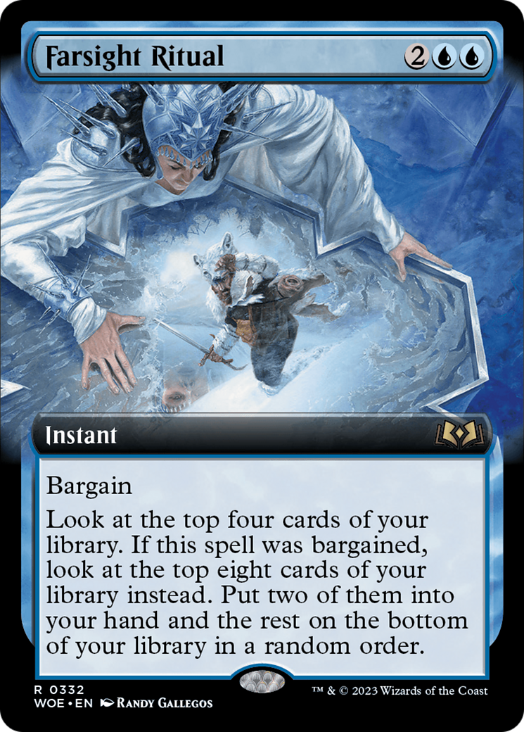 Farsight Ritual (Extended Art) [Wilds of Eldraine] | Local Legends