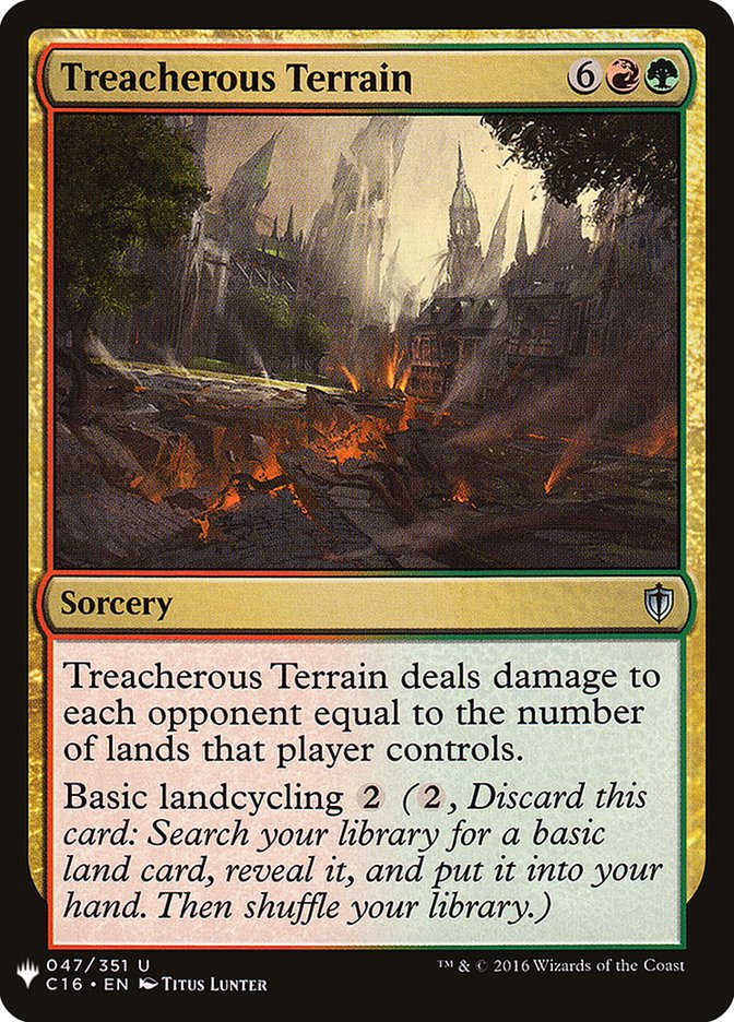 Treacherous Terrain [The List] | Local Legends