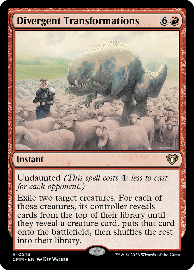 Divergent Transformations [Commander Masters] | Local Legends