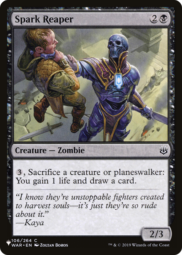 Spark Reaper [The List] | Local Legends