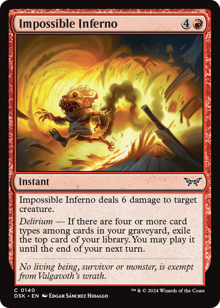 Impossible Inferno [Duskmourn: House of Horror] | Local Legends
