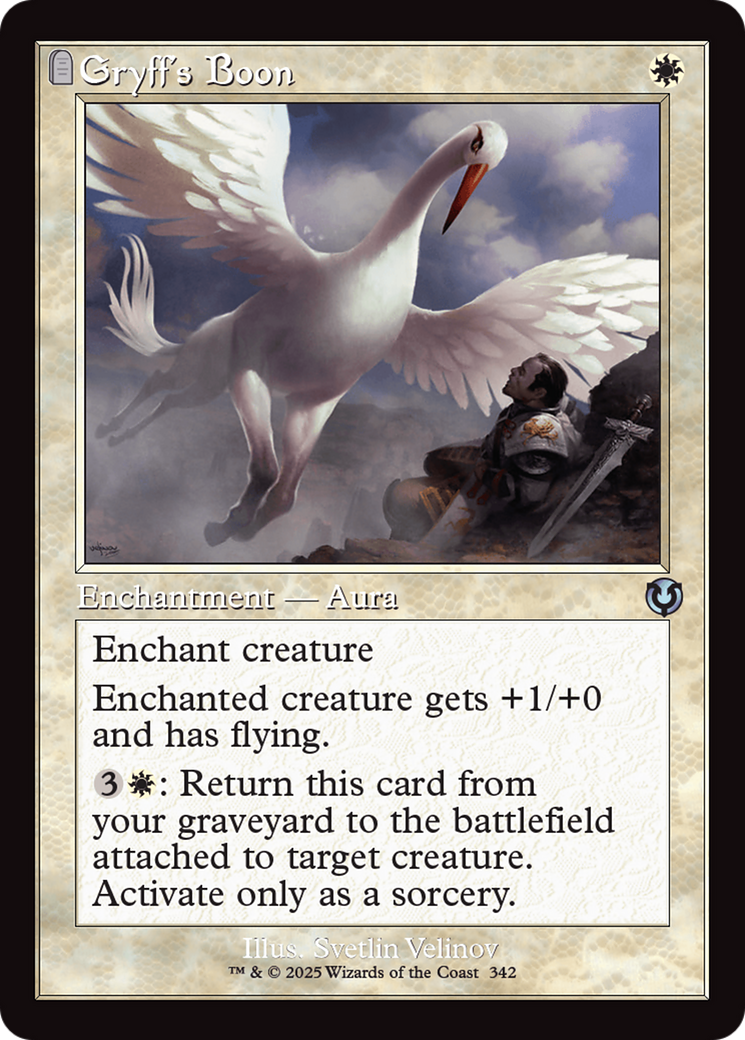 Gryff's Boon (Retro Frame) [Innistrad Remastered] | Local Legends