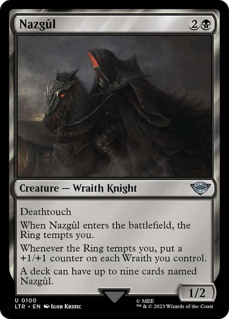 Nazgul (100) [The Lord of the Rings: Tales of Middle-Earth] | Golgari Games