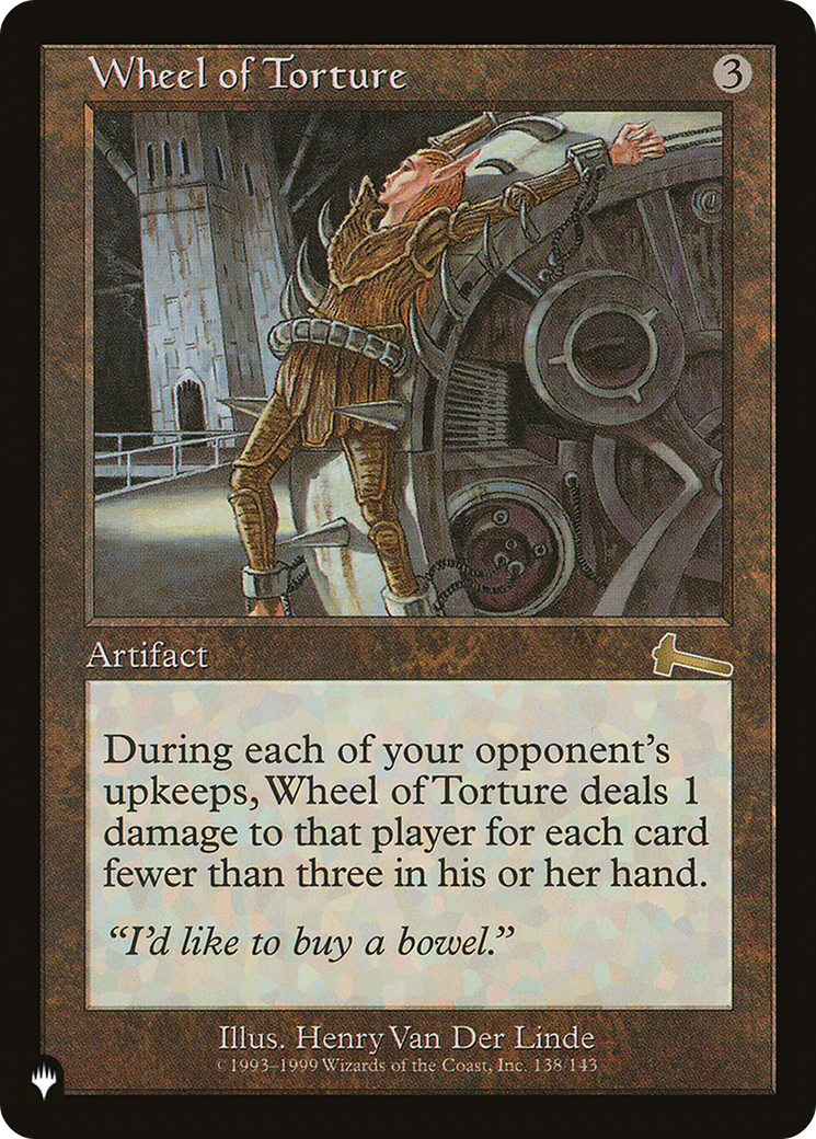 Wheel of Torture [The List] | Local Legends