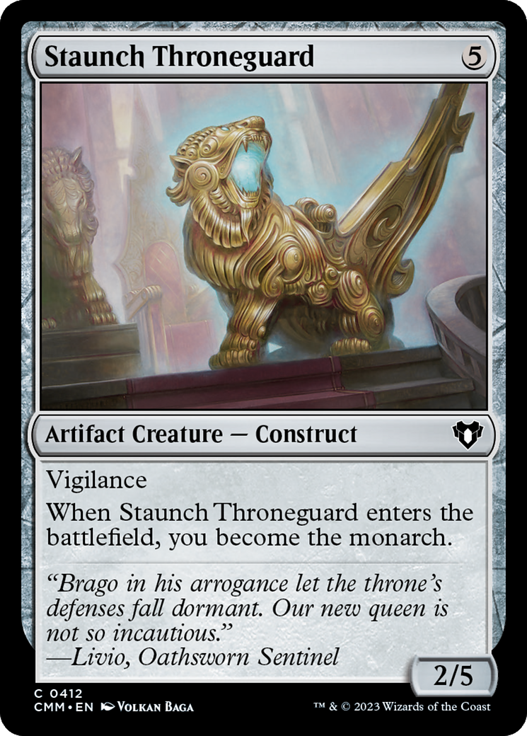 Staunch Throneguard [Commander Masters] | Golgari Games