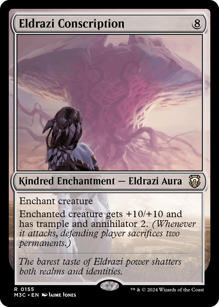 Eldrazi Conscription (Ripple Foil) [Modern Horizons 3 Commander] | Local Legends