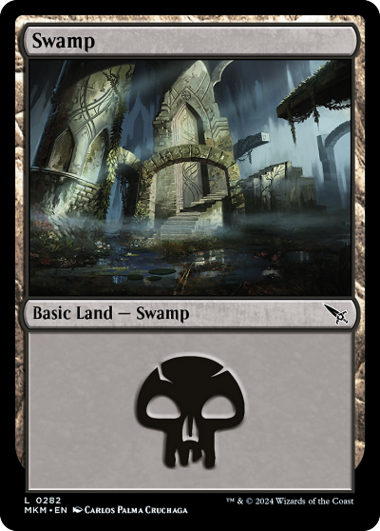 Swamp (0282) [Murders at Karlov Manor] | Golgari Games