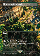 Nurturing Peatland (Borderless) [Assassin's Creed] | Golgari Games