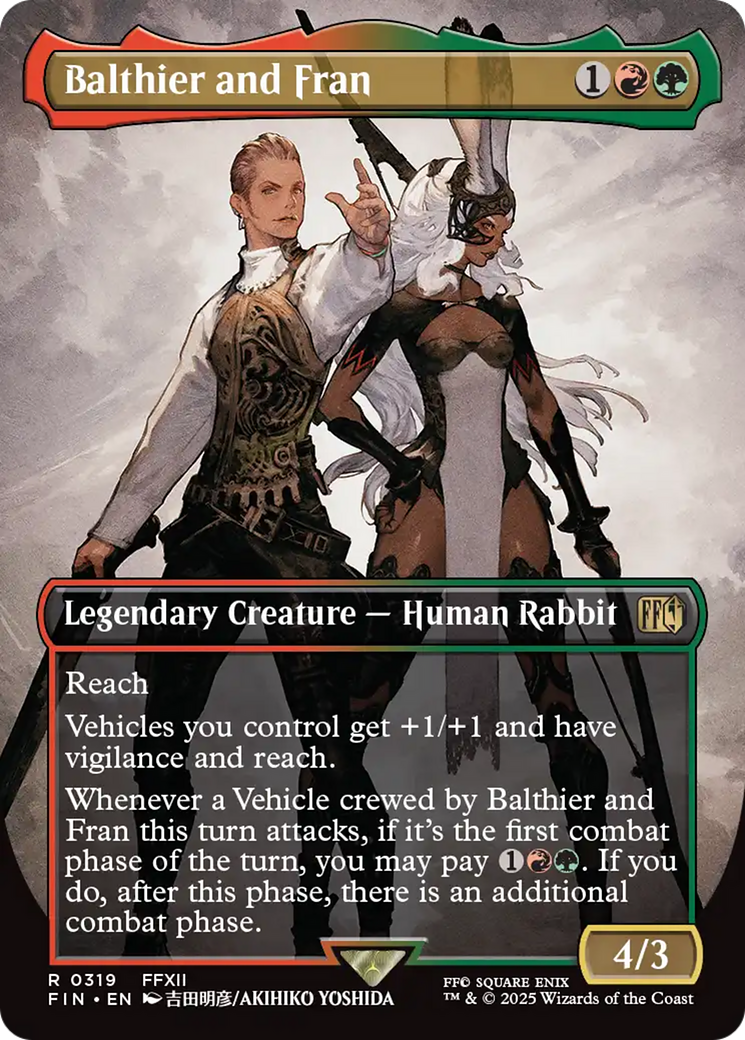 Balthier and Fran (Borderless) (0319) [FINAL FANTASY] | Local Legends