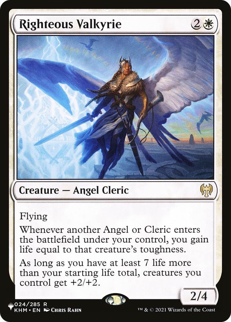 Righteous Valkyrie [Secret Lair: Angels] | Local Legends