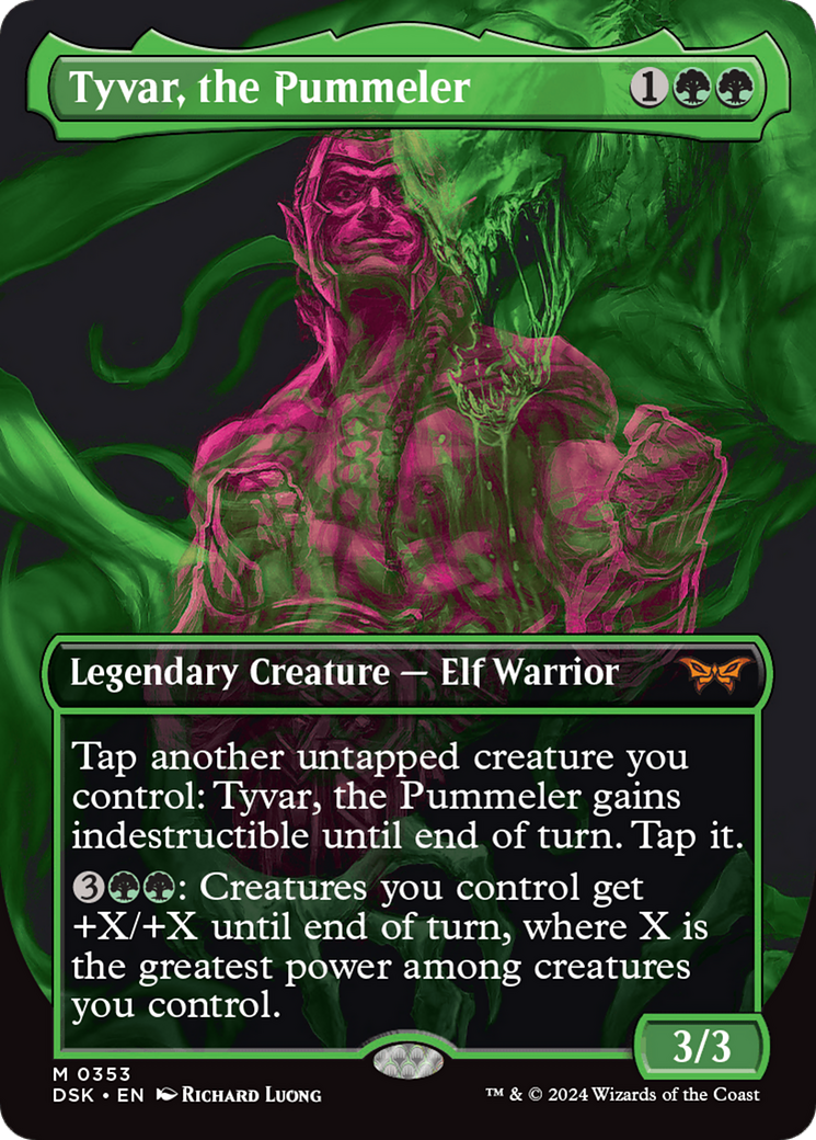 Tyvar, the Pummeler (Showcase) [Duskmourn: House of Horror] | Golgari Games