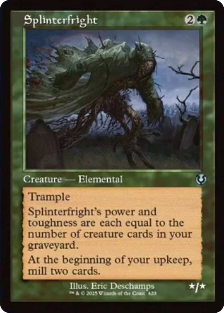 Splinterfright (Retro Frame) [Innistrad Remastered] | Local Legends