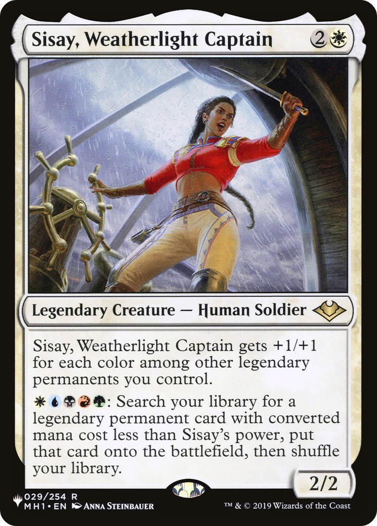 Sisay, Weatherlight Captain [Secret Lair: From Cute to Brute] | Local Legends