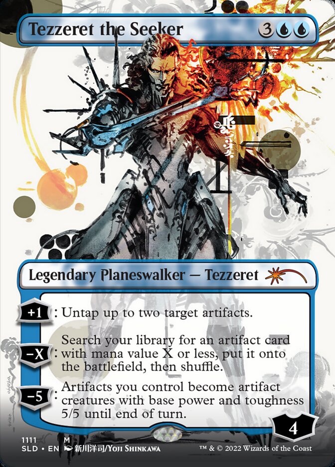 Tezzeret the Seeker (Borderless) [Secret Lair Drop Series] | Local Legends