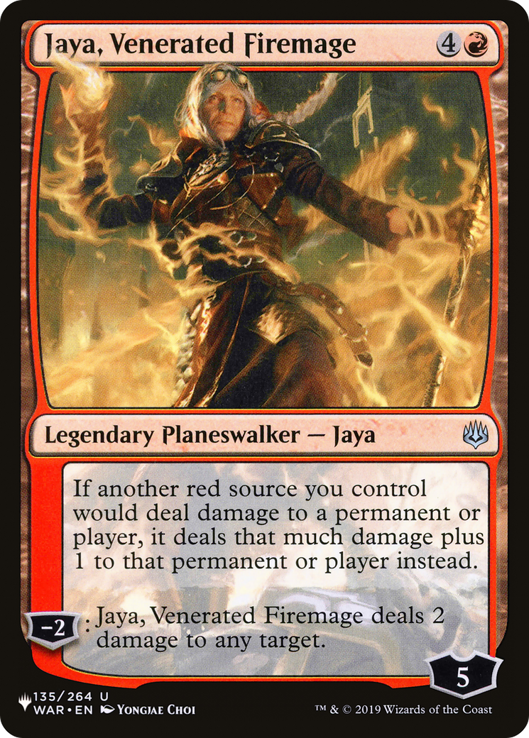Jaya, Venerated Firemage [The List] | Local Legends