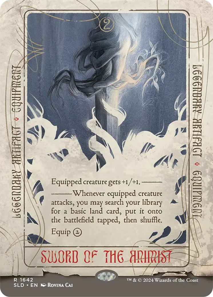 Sword of the Animist (Rainbow Foil) [Secret Lair Drop Series] | Local Legends