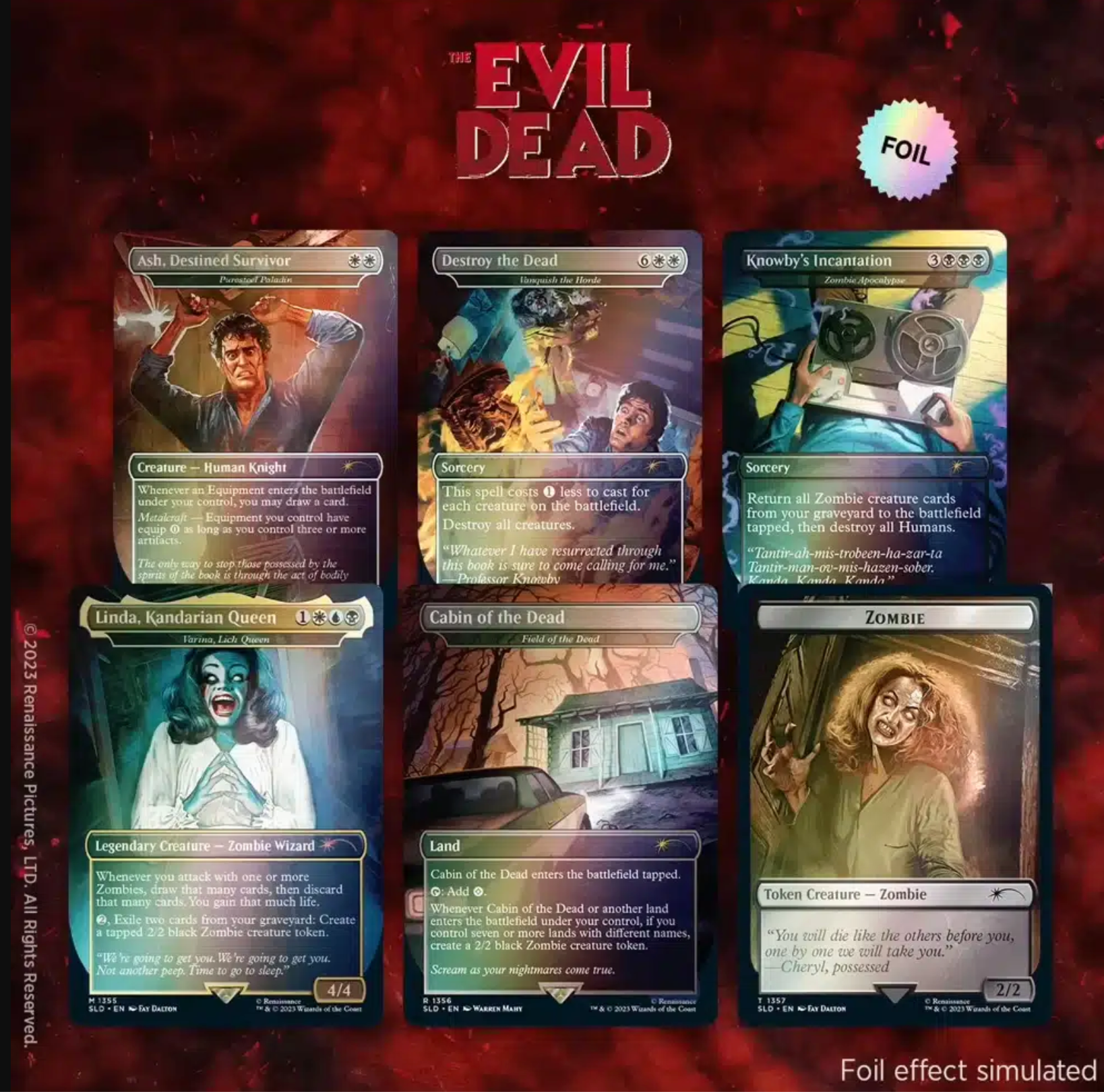 Secret Lair: Drop Series - Secret Lair x The Evil Dead (Foil Edition) | Local Legends