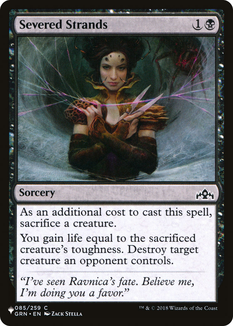 Severed Strands [The List] | Local Legends