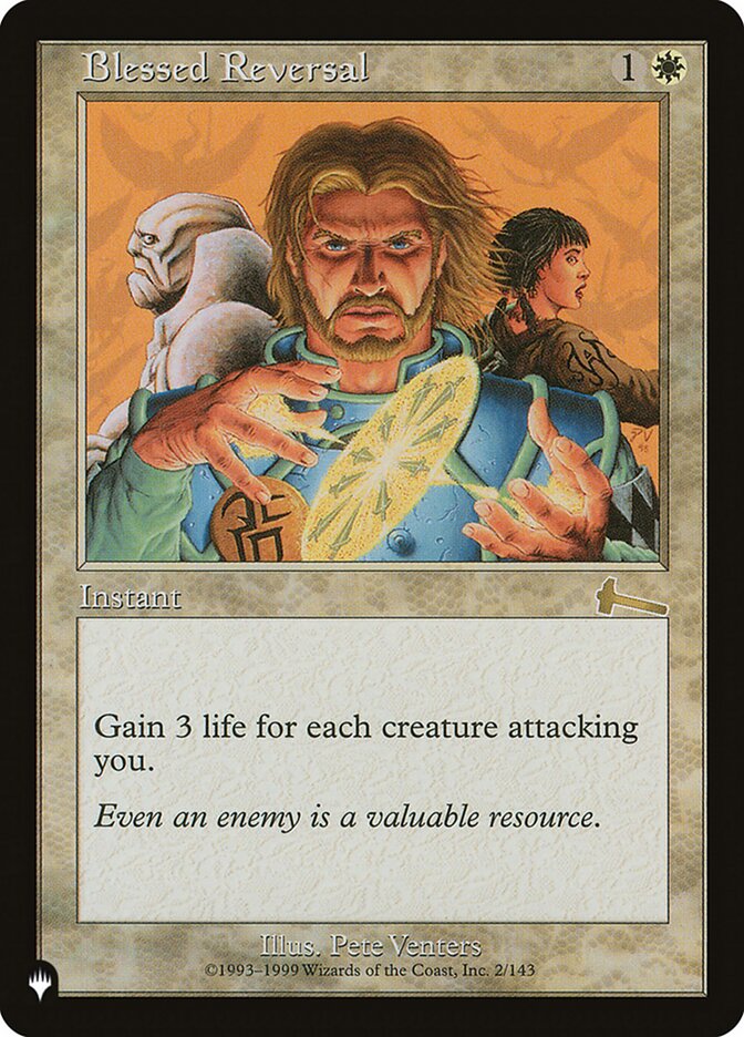 Blessed Reversal [The List] | Local Legends