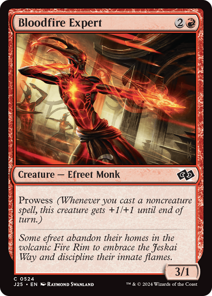 Bloodfire Expert [Foundations Jumpstart] | Local Legends