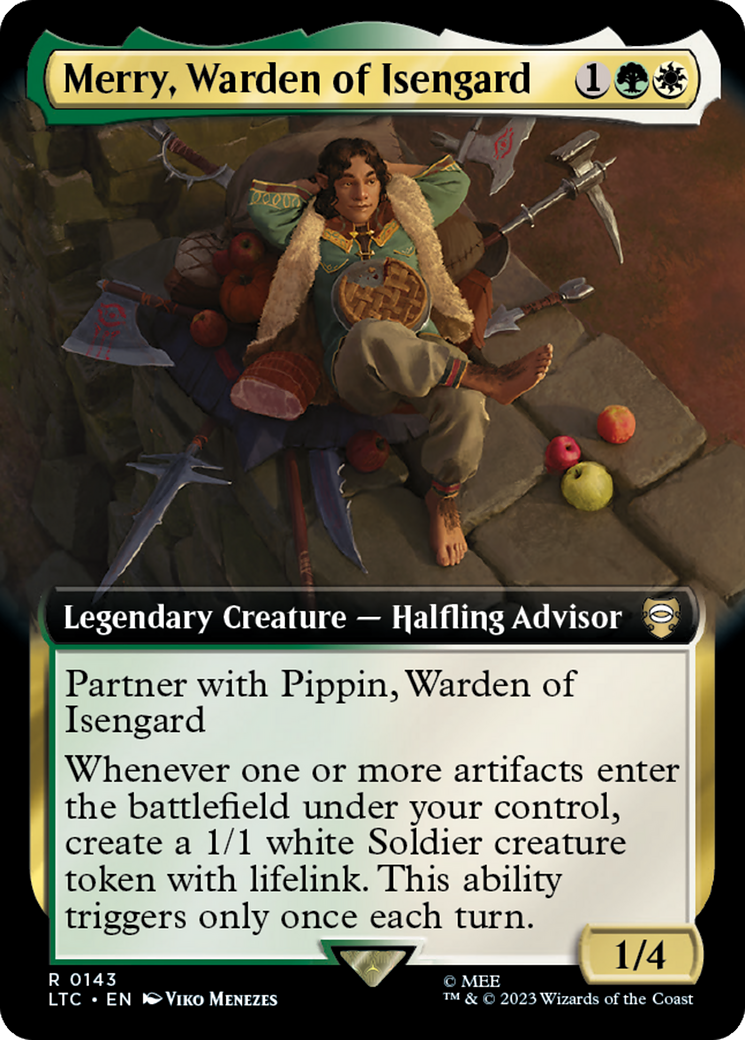 Merry, Warden of Isengard (Extended Art) [The Lord of the Rings: Tales of Middle-Earth Commander] | Local Legends