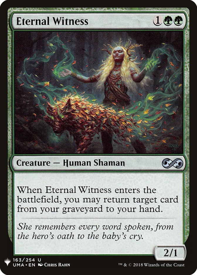 Eternal Witness [Mystery Booster] | Local Legends