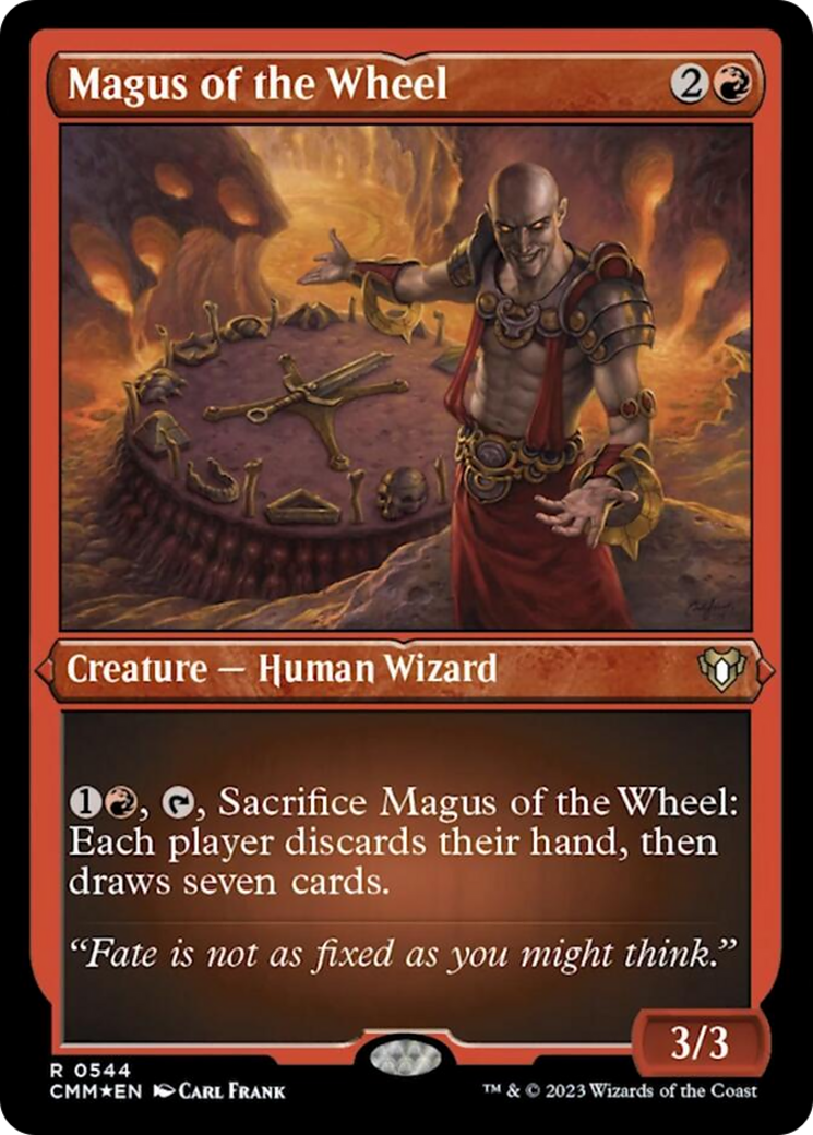 Magus of the Wheel (Foil Etched) [Commander Masters] | Local Legends