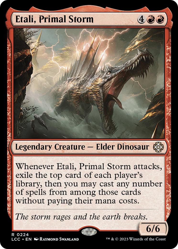 Etali, Primal Storm [The Lost Caverns of Ixalan Commander] | Local Legends