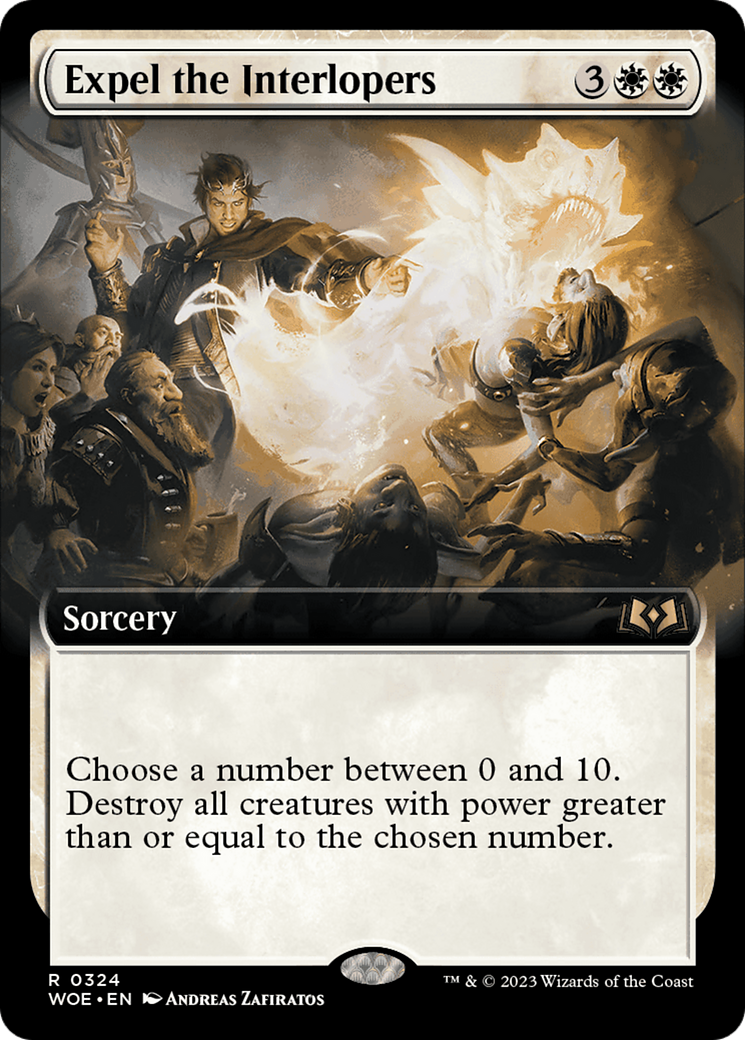 Expel the Interlopers (Extended Art) [Wilds of Eldraine] | Local Legends