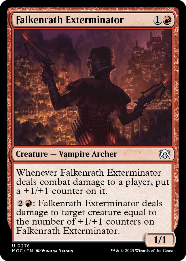 Falkenrath Exterminator [March of the Machine Commander] | Golgari Games