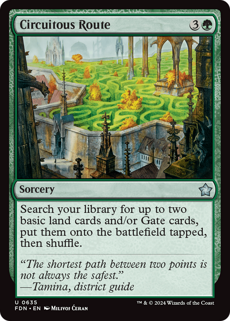 Circuitous Route [Foundations] | Local Legends