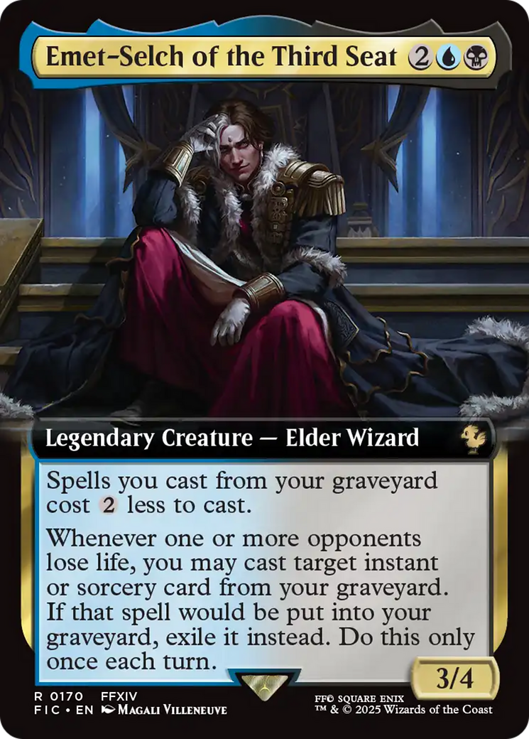 Emet-Selch of the Third Seat (Extended Art) [FINAL FANTASY Commander] | Local Legends