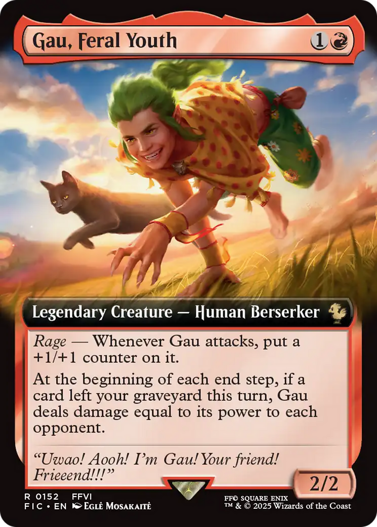 Gau, Feral Youth (Extended Art) [FINAL FANTASY Commander] | Local Legends