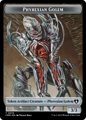 Phyrexian Golem // Ox Double-Sided Token [Commander Masters Tokens] | Local Legends