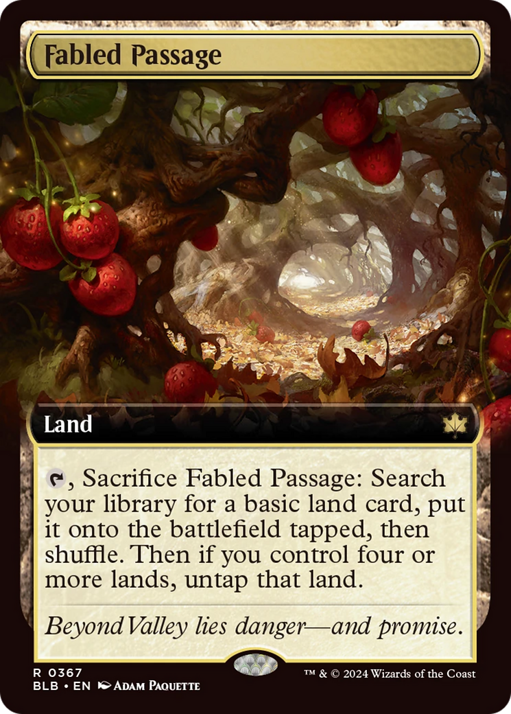 Fabled Passage (Extended Art) [Bloomburrow] | Local Legends
