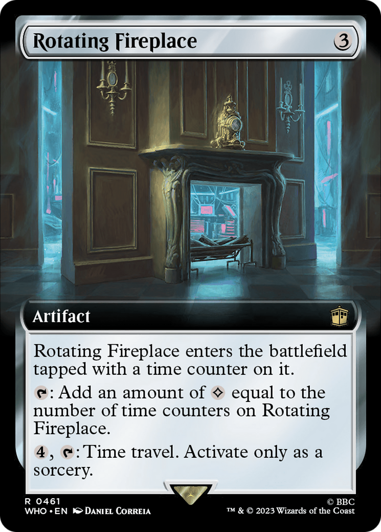 Rotating Fireplace (Extended Art) [Doctor Who] | Local Legends