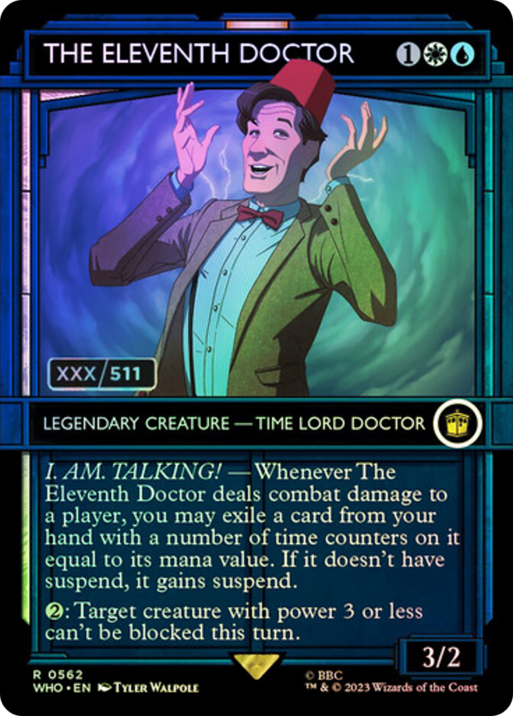 The Eleventh Doctor (Serial Numbered) [Doctor Who] | Golgari Games