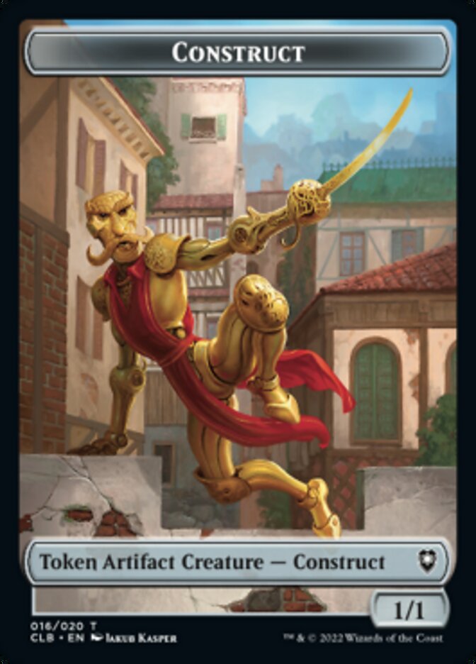 Construct Token [Commander Legends: Battle for Baldur's Gate Tokens] | Local Legends